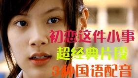 初恋小事国语,青春校园的甜蜜邂逅