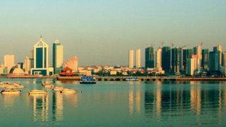 黄岛图片,碧海蓝天下的现代海滨之城