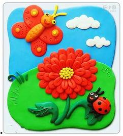 幼儿园粘土作品大全图片,粘土艺术作品集锦