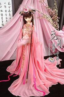 古风芭比娃娃图片大全,芭比娃娃的古典风华集锦