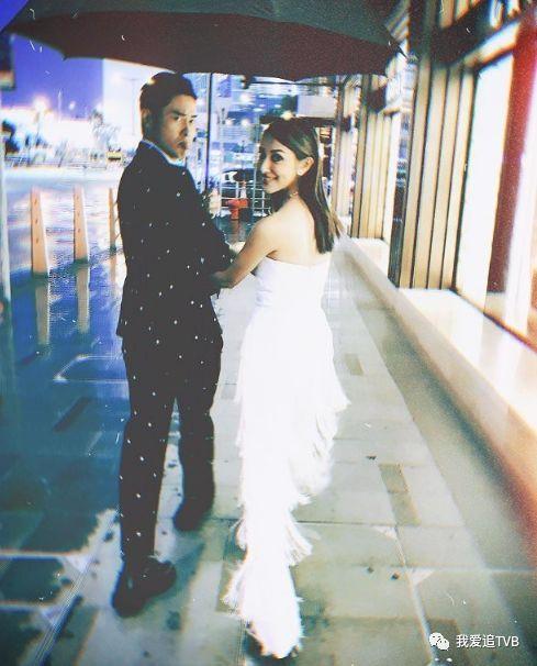 郑嘉颖老婆图片,美丽动人，幸福满满