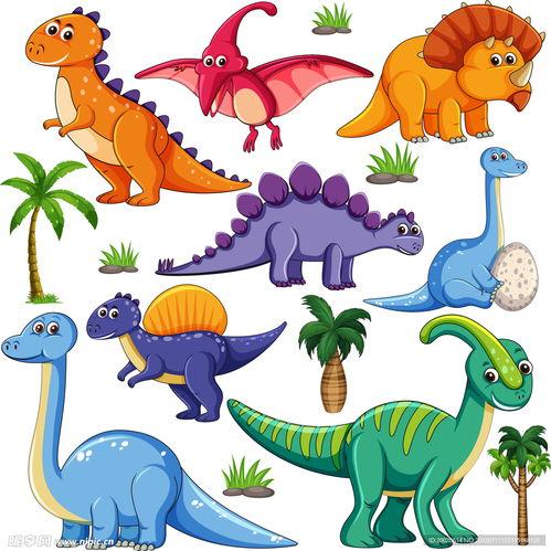 恐龙漫画图片大全图片,穿越时空的奇幻之旅