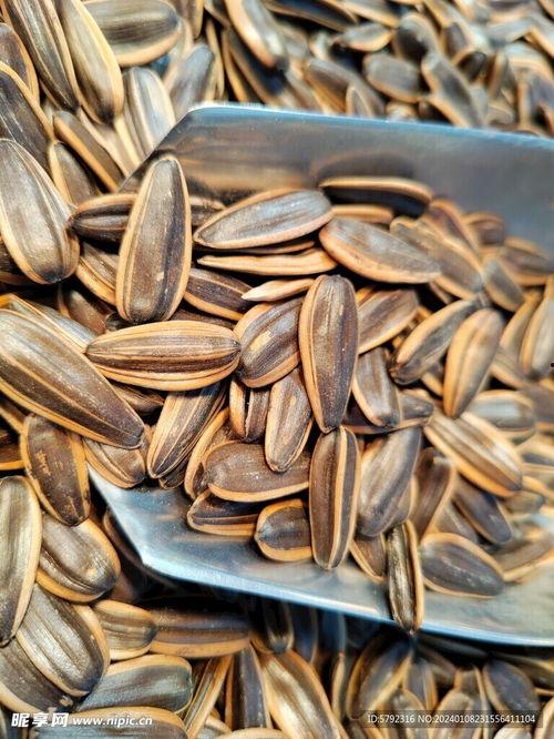 葵花籽图片,金黄色的阳光之籽