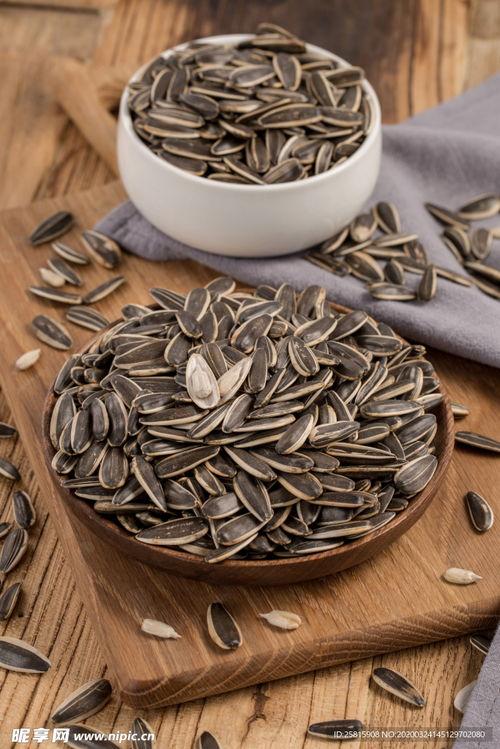 葵花籽图片,金黄色的阳光之籽